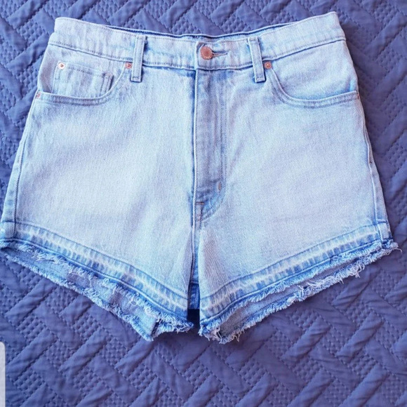 💚5/$25  MODERN AMERICAN West Side Denim Jean Shorts Size 6 (27) - Picture 10 of 15